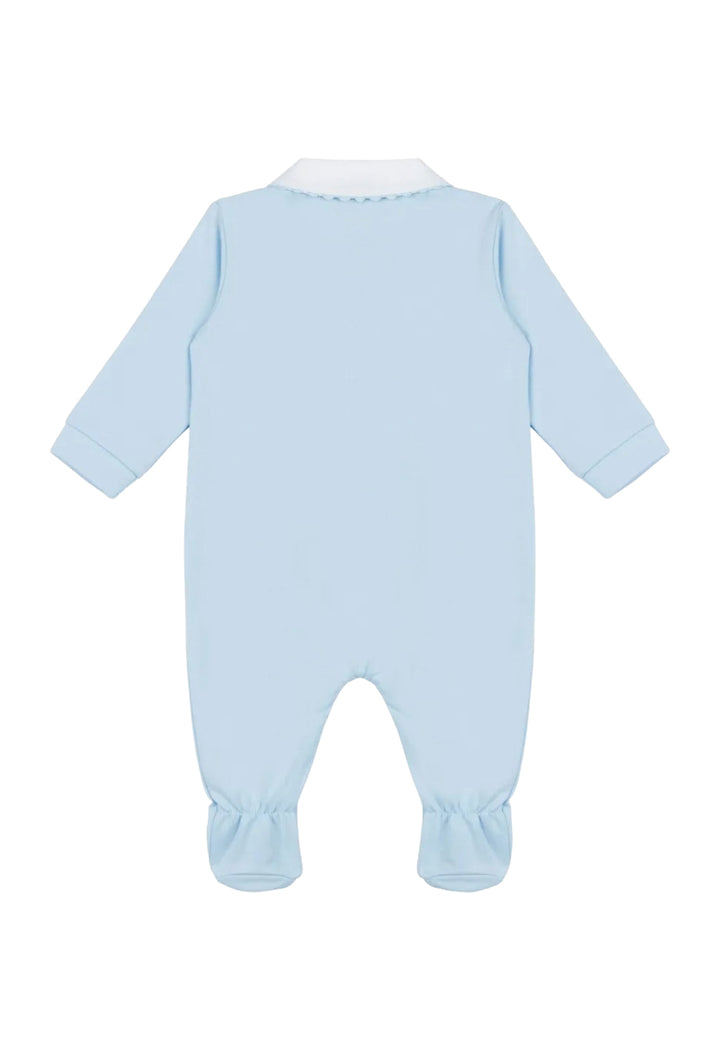 Hellblauer Strampler für Neugeborene