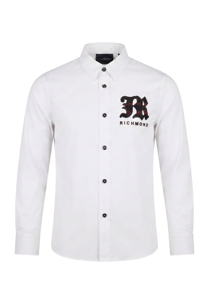 Camicia bianca per neonato