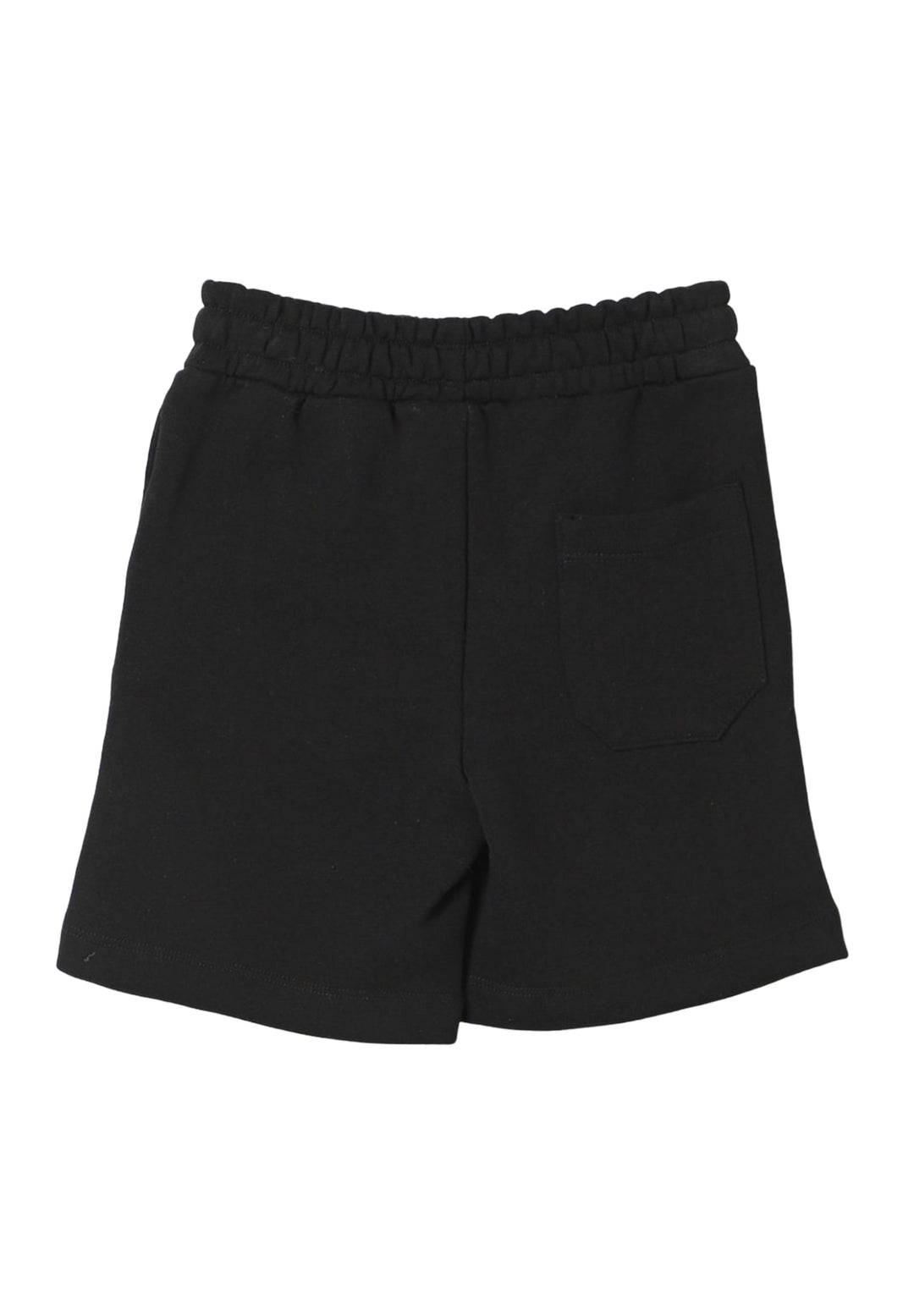 Bermuda felpa nero per bambino