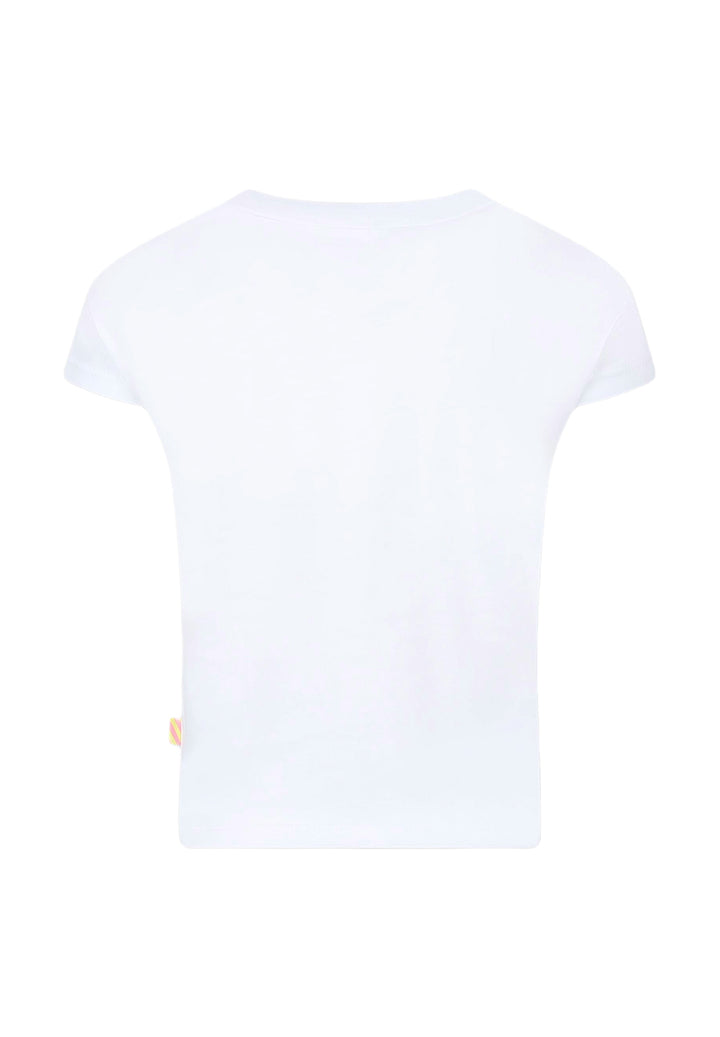 T-shirt bianca per bambina