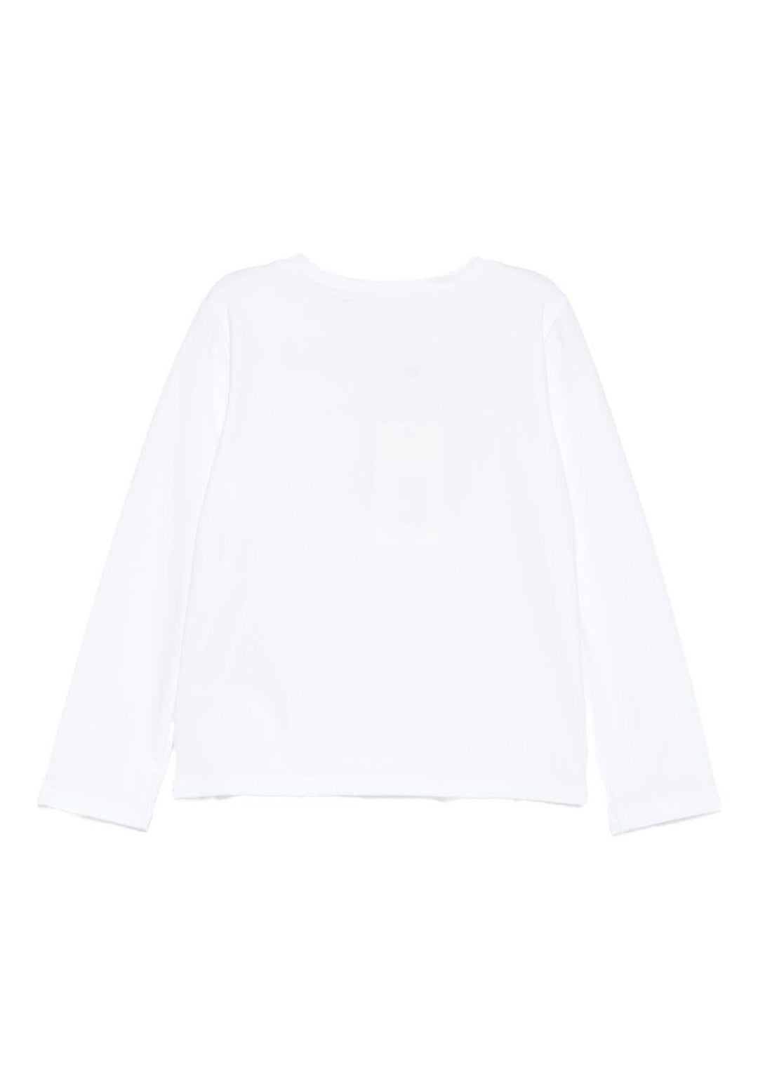 T-shirt bianco per bambina