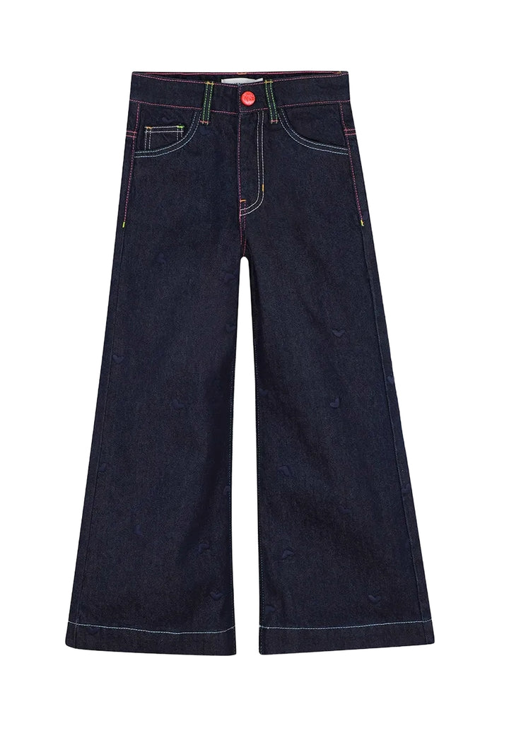 Jeans blu denim per bambina