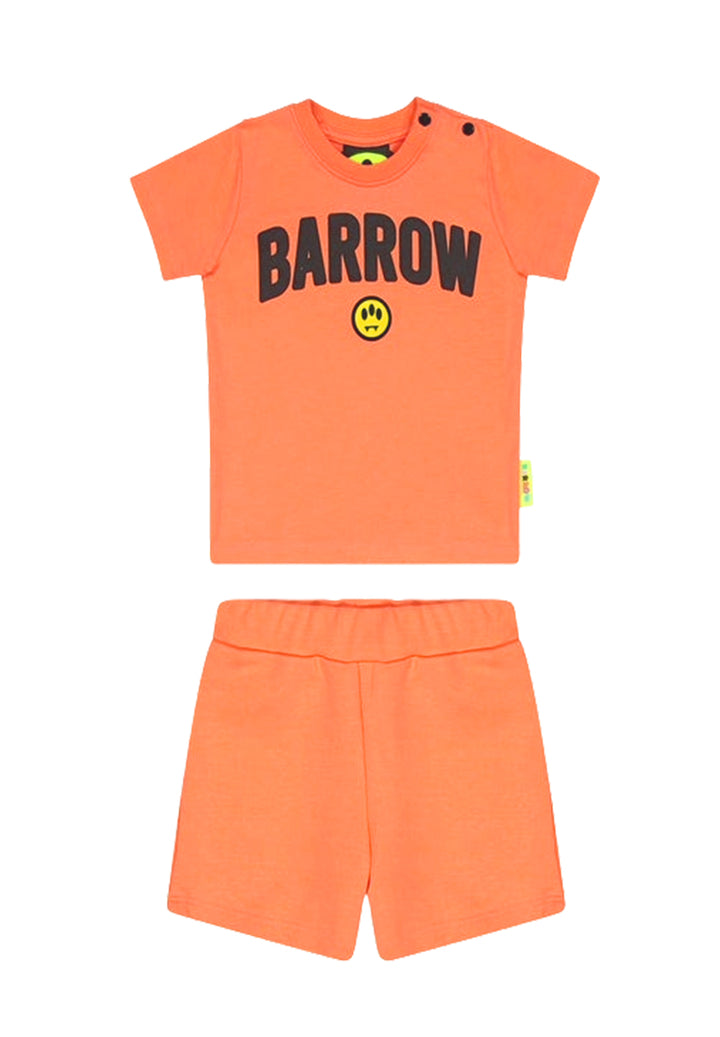 Completo arancione per neonata