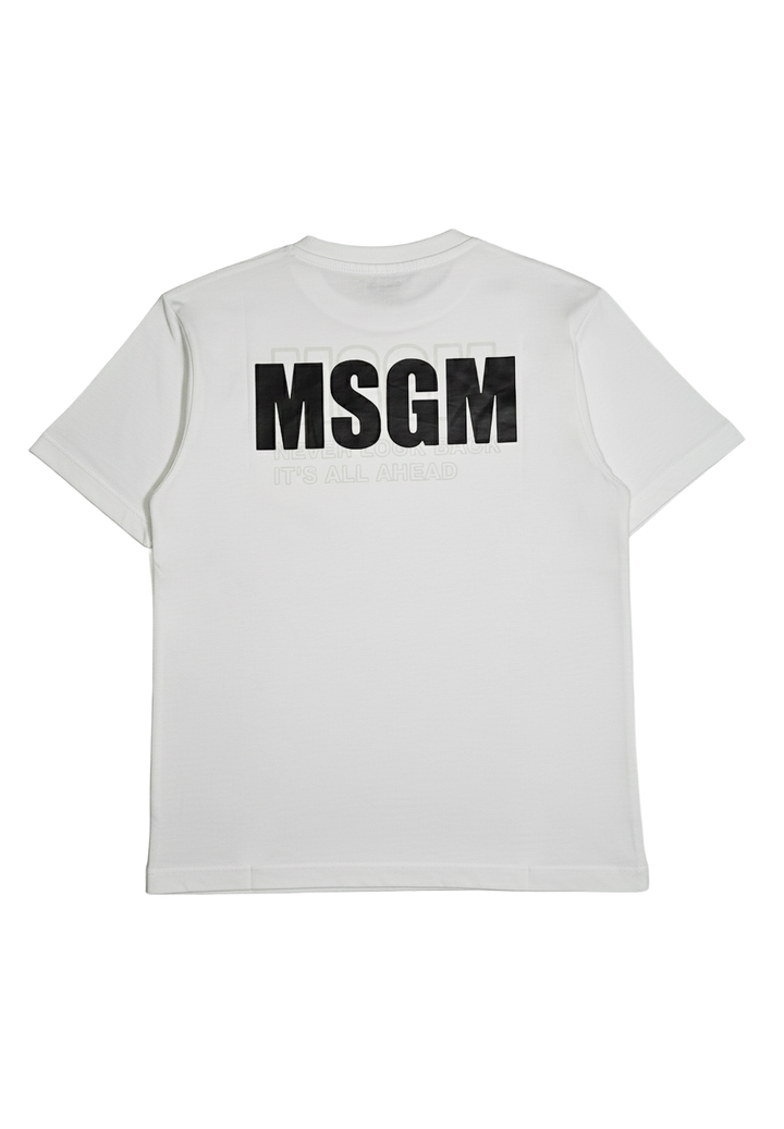 T-shirt bianca per bambino