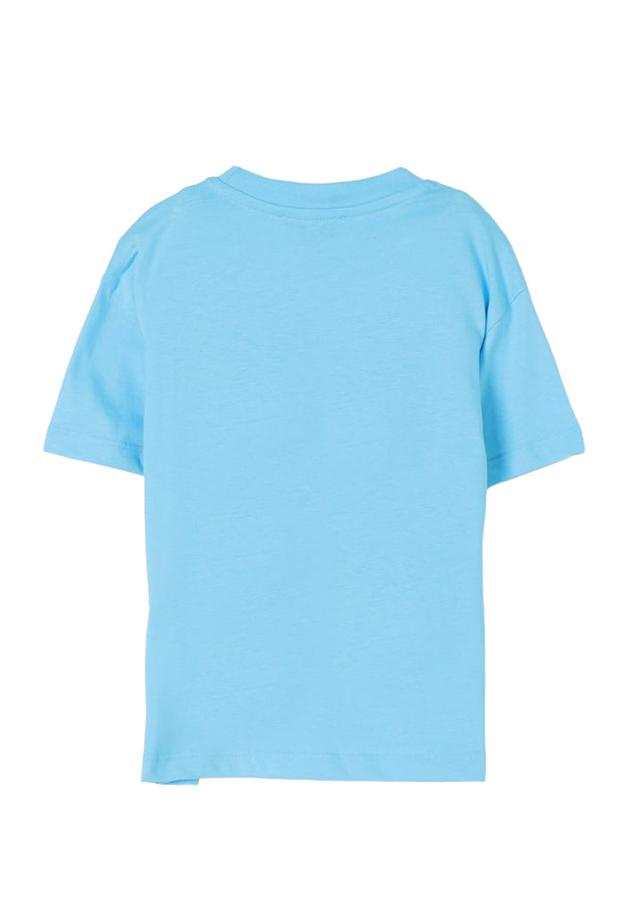 T-shirt celeste per bambino