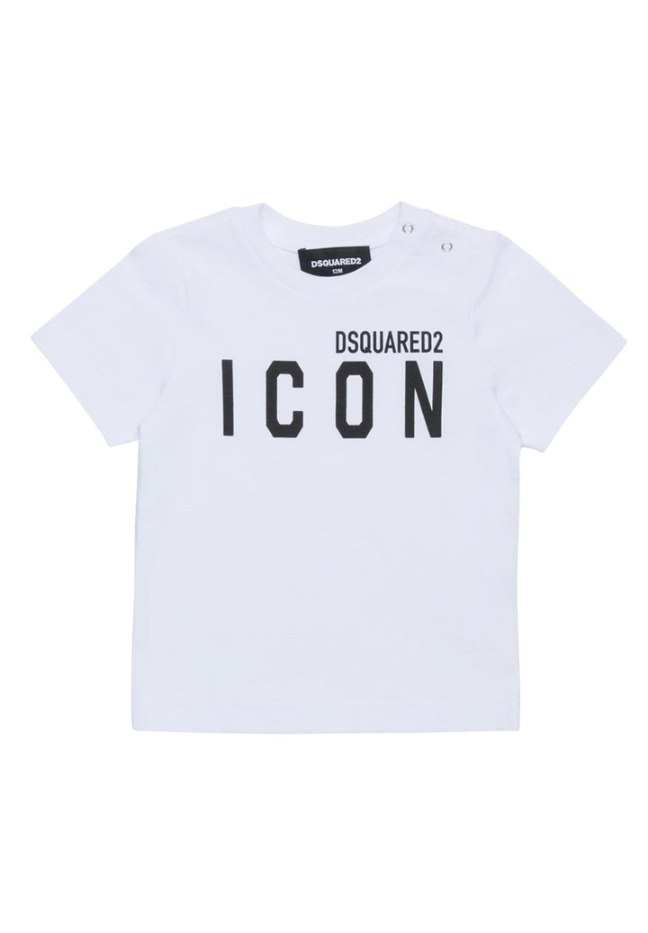 T-shirt bianca per neonato