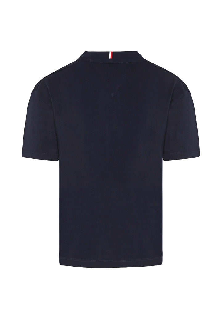T-shirt blu navy per bambino