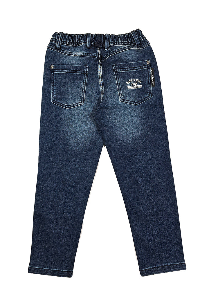 Jeans blu denim per bambino