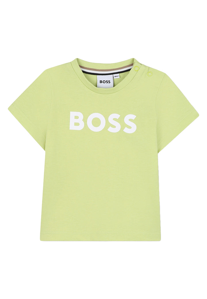 T-shirt verde per bambino