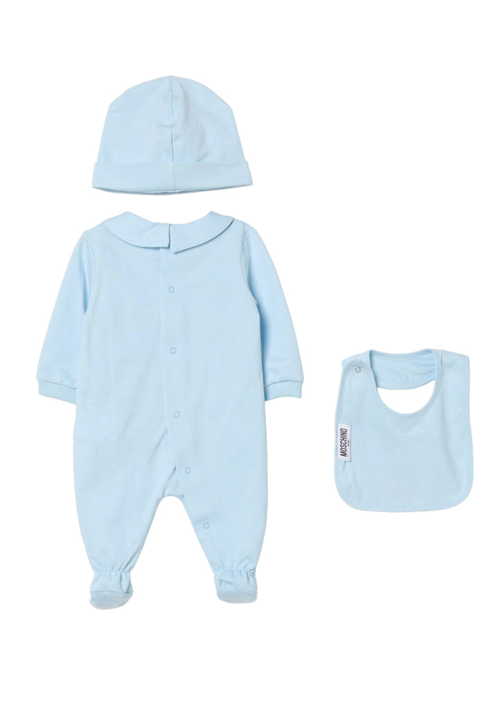 Babyblaues Strampler-Set