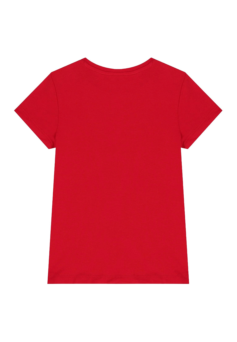 T-shirt rossa per bambina