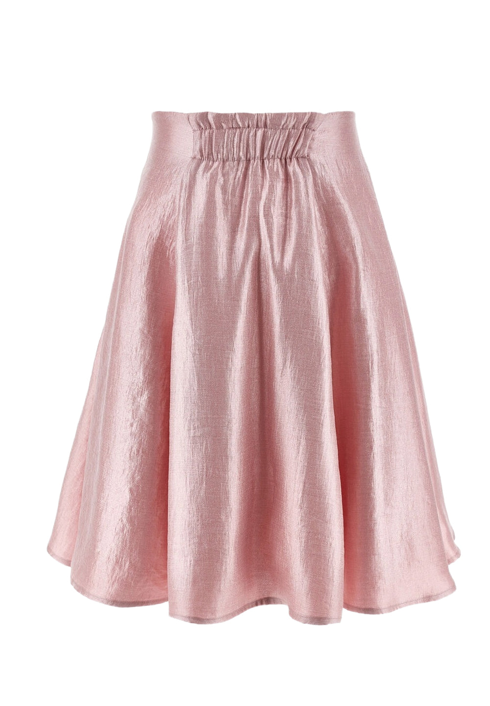 Gonna lunga rosa per bambina