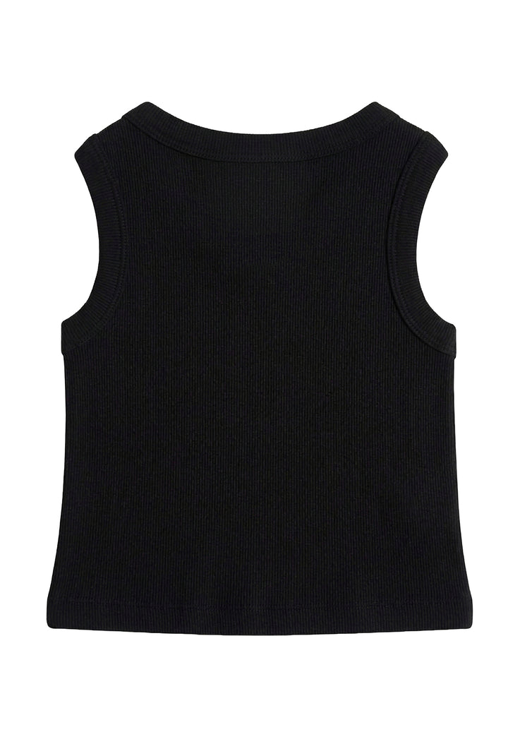 Canotta nera per bambina