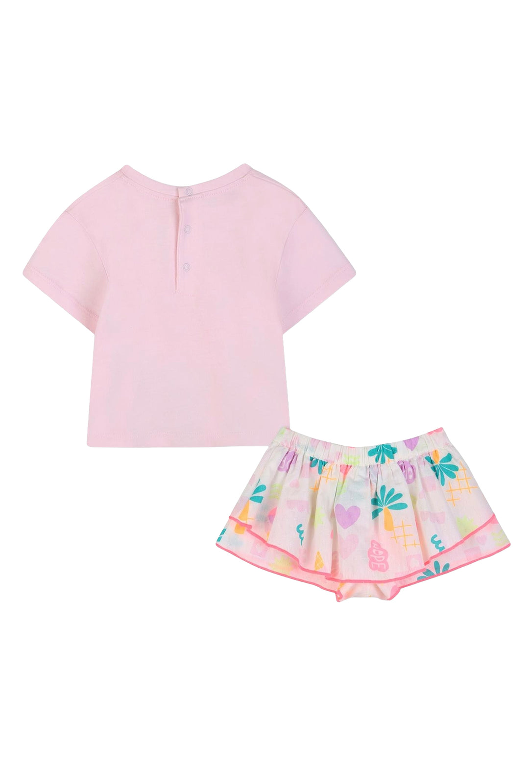 Completo rosa per bambina