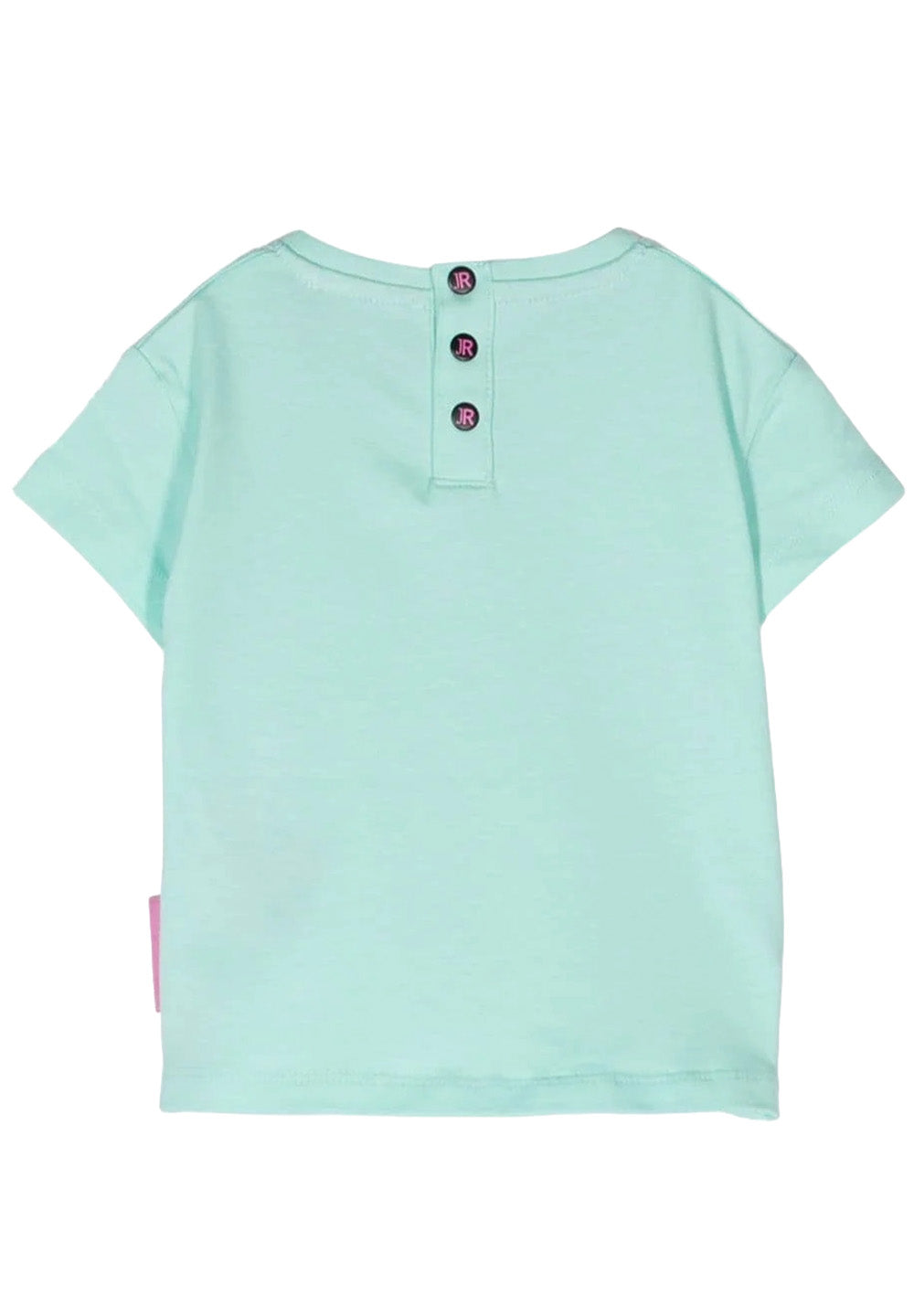 T-shirt verde menta per neonata