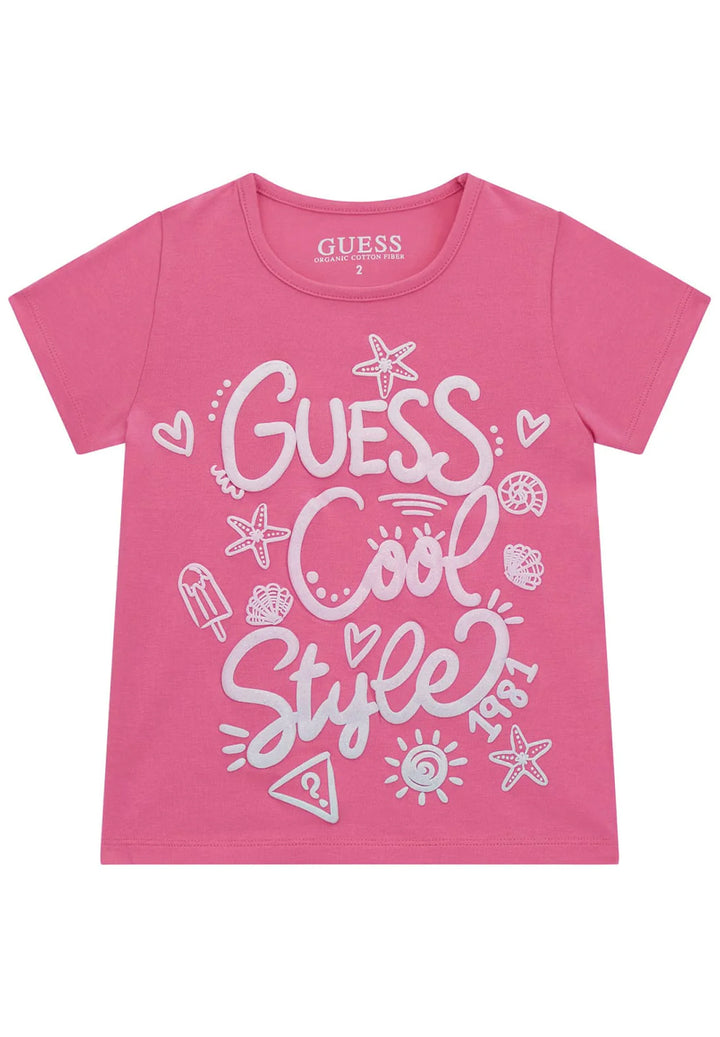 T-shirt rosa per bambina