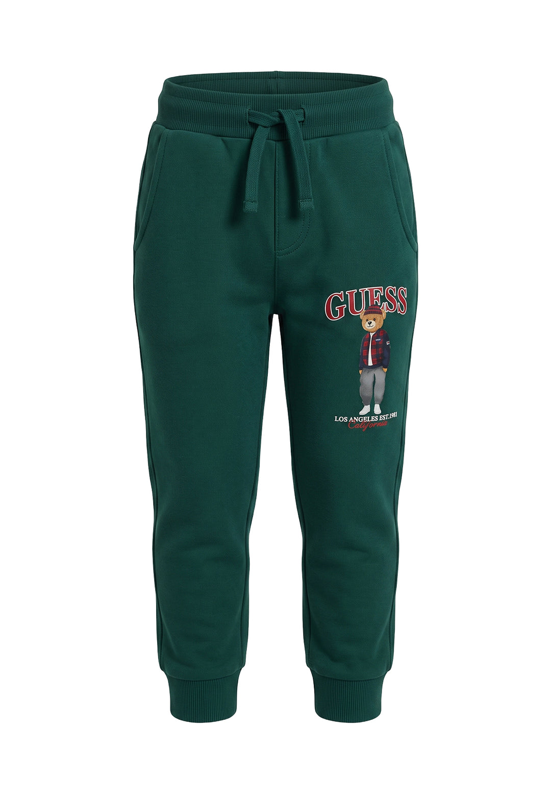 Pantalone felpa verde per bambino