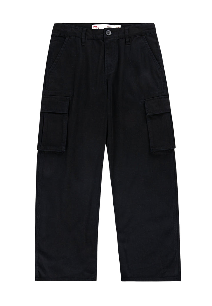 Pantalone cargo nero per bambino