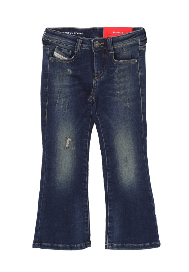 Jeans blu denim per bambina
