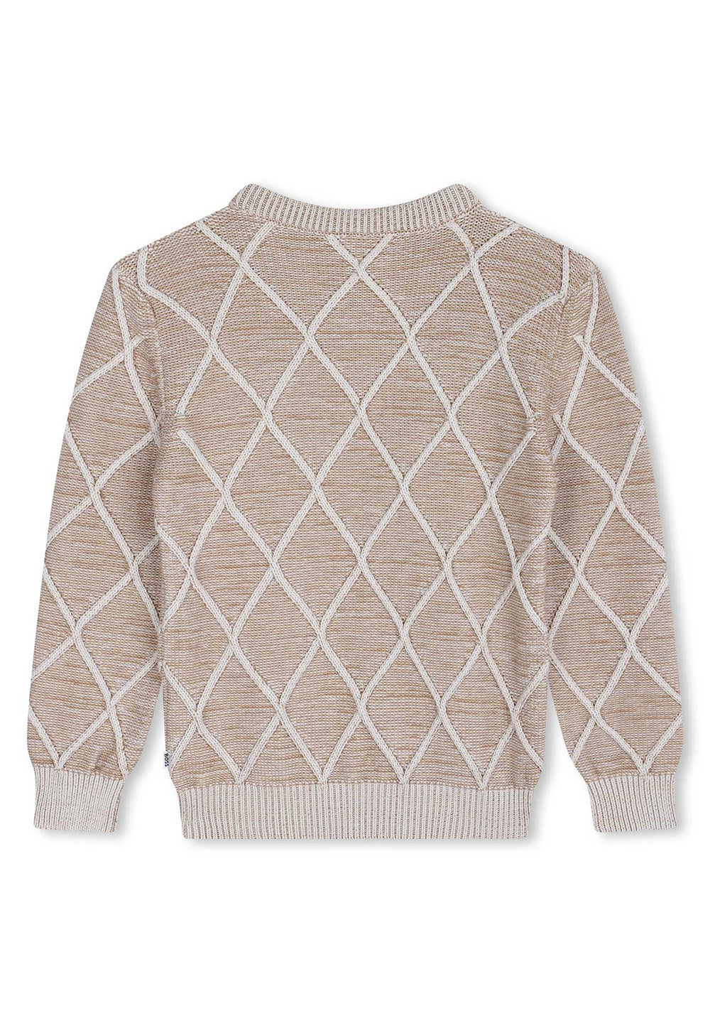 Beige sweater for children