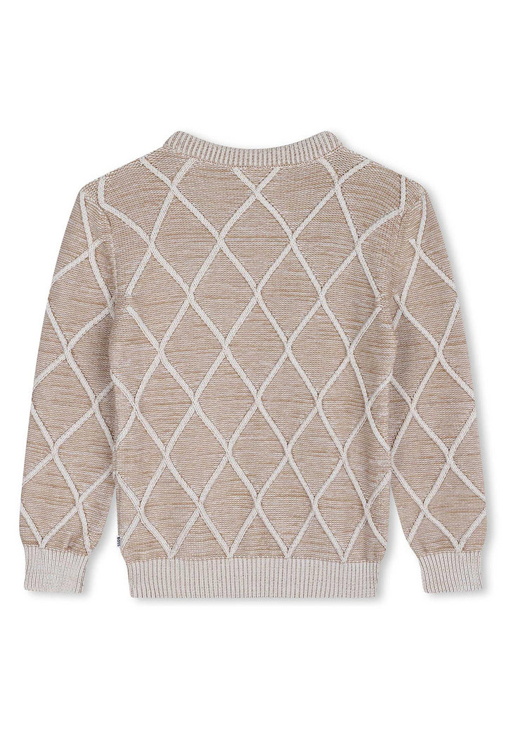 Beige sweater for children