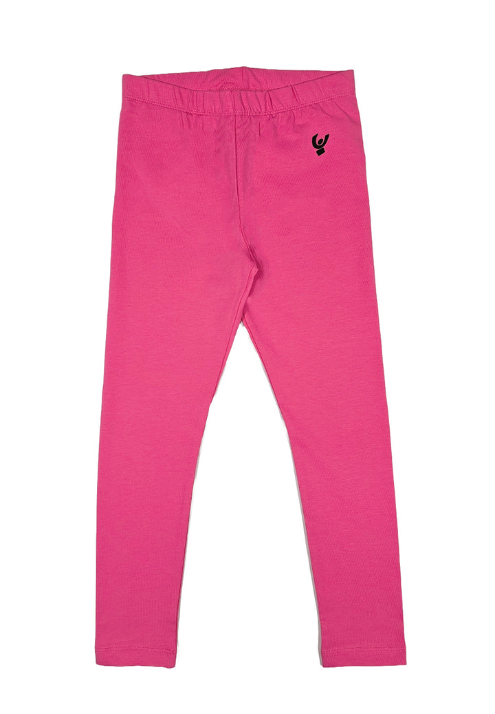 Leggings fuxia per bambina