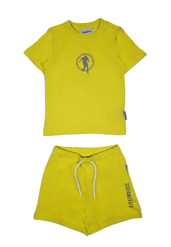 Completo giallo per neonato