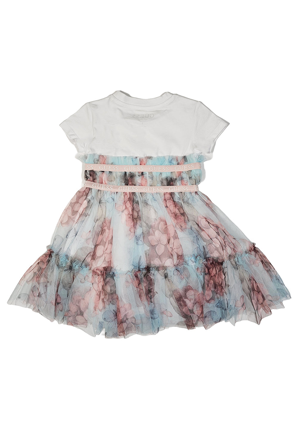 Vestito tulle multicolor per bambina