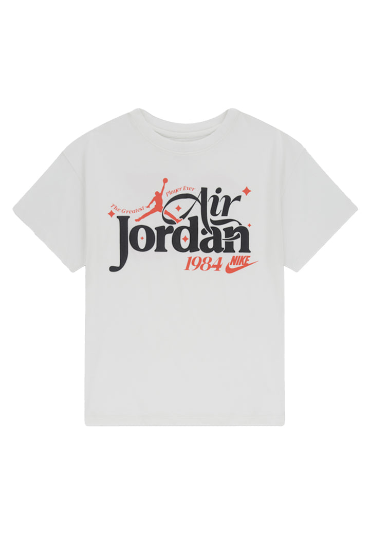 T shirt bianca per bambina