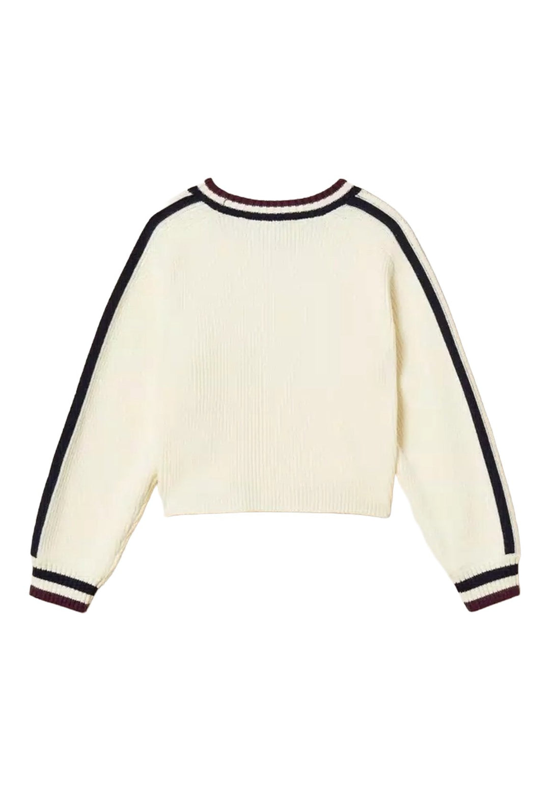 Maglione panna per bambina