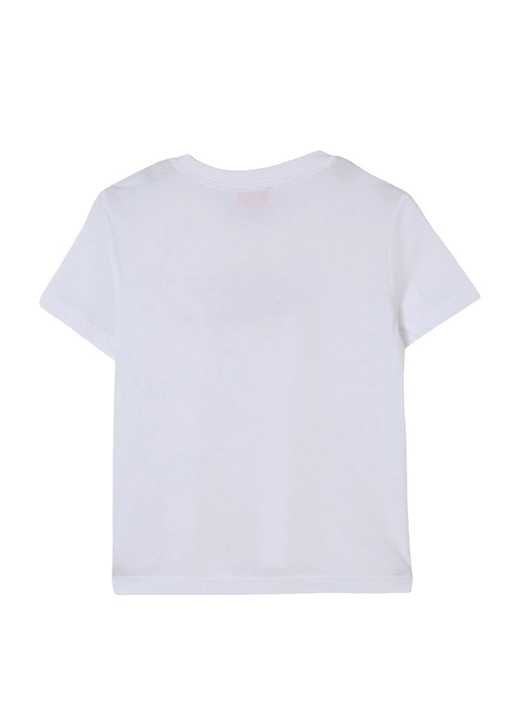 T-shirt bianca per bambina