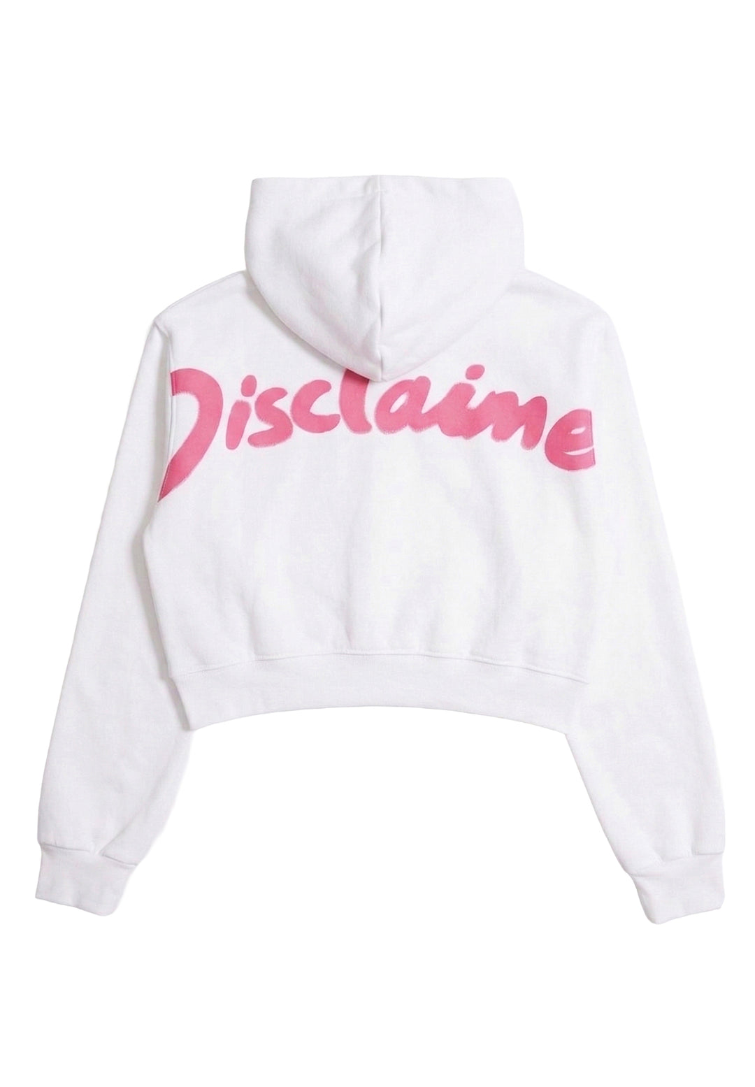 Felpa cappuccio bianca per bambina