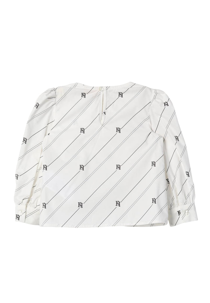 Camicia bianca per neonata