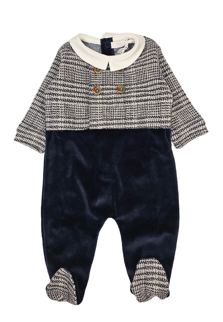 Tutina blu per neonato