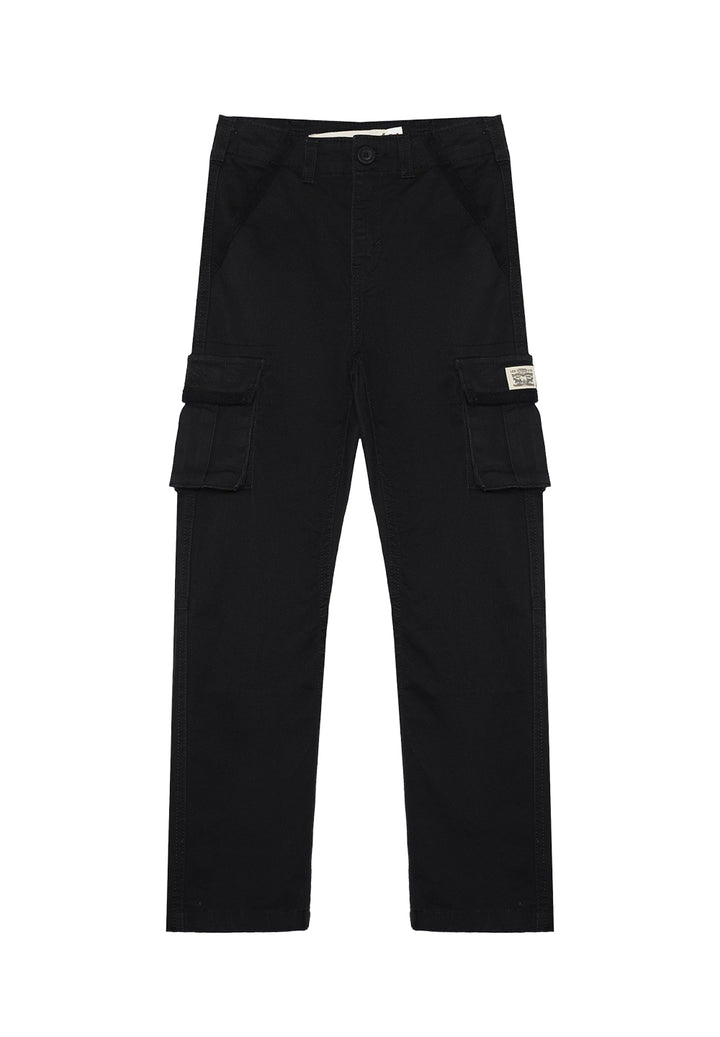 Pantalone cargo nero per bambino