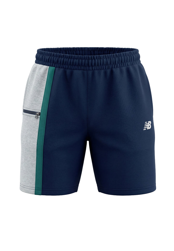 Bermuda felpa blu per bambino