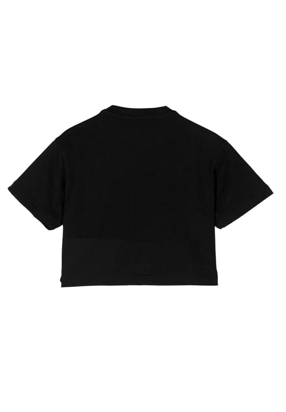 T-shirt nera per neonata