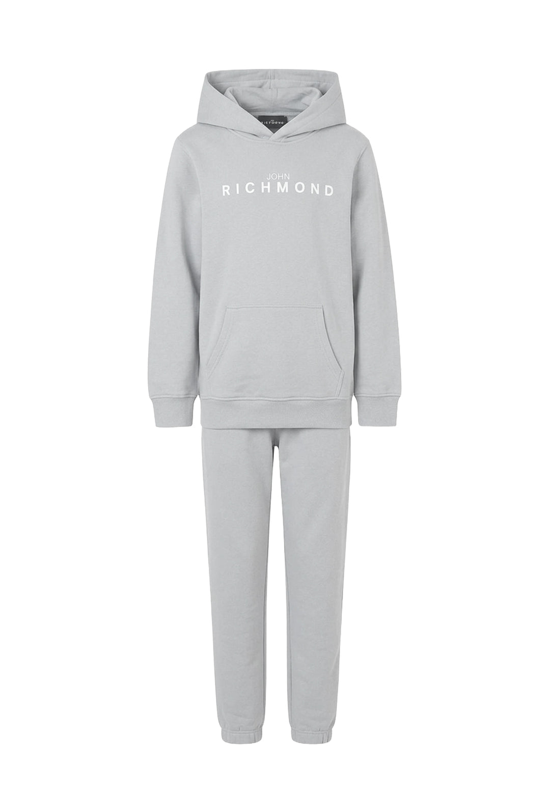 Completo felpa grigio per bambino