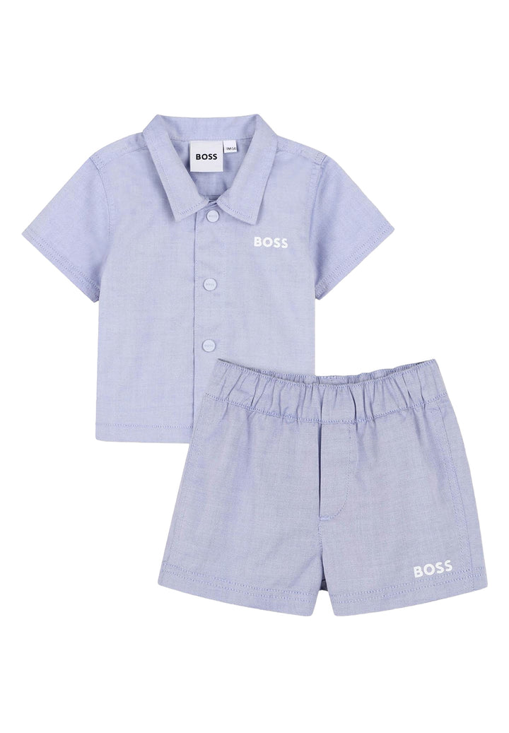 Completo celeste per neonato