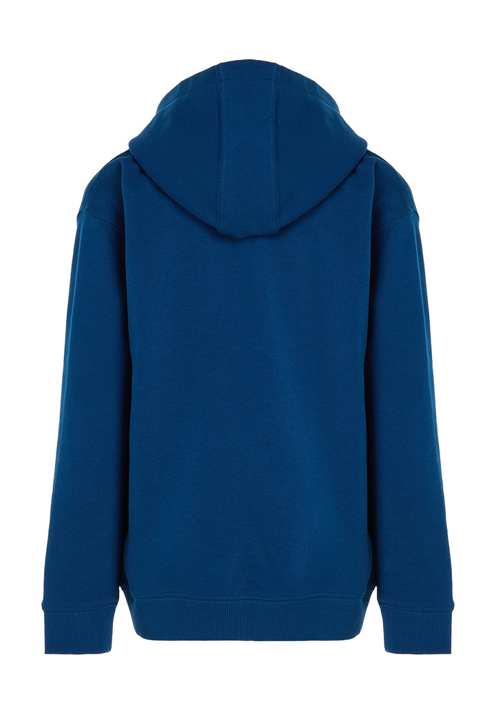 Indigo blue hoodie for boys