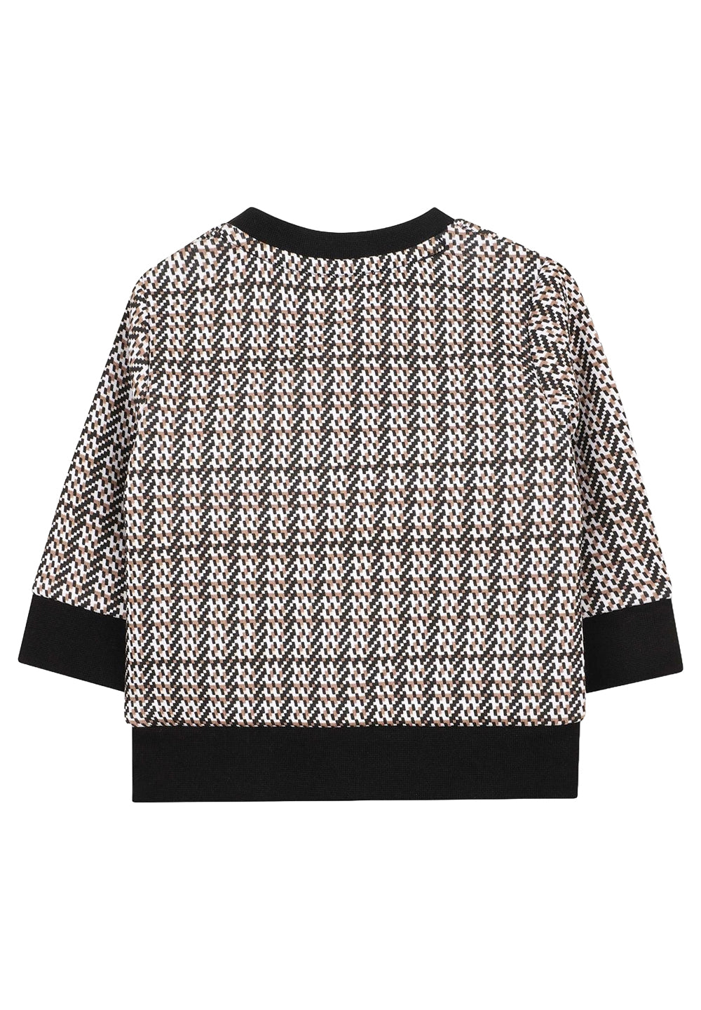 Felpa girocollo multicolor per bambino