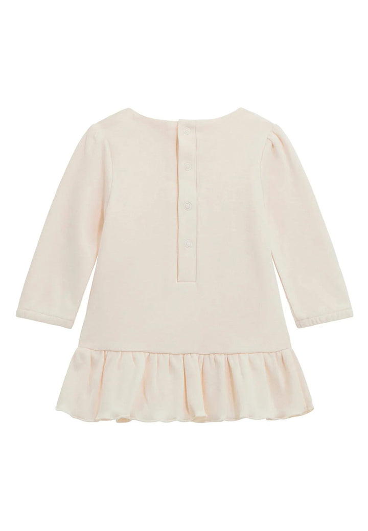 Vestito beige per neonata