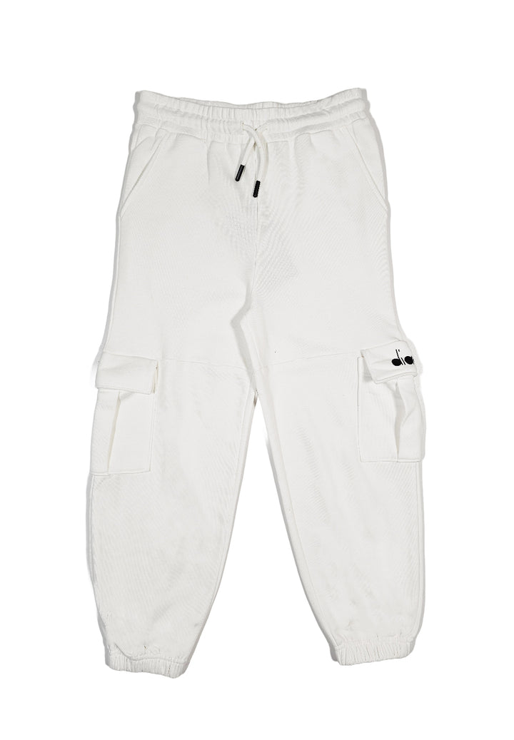 Pantalone felpa bianco per bambino - Primamoda kids