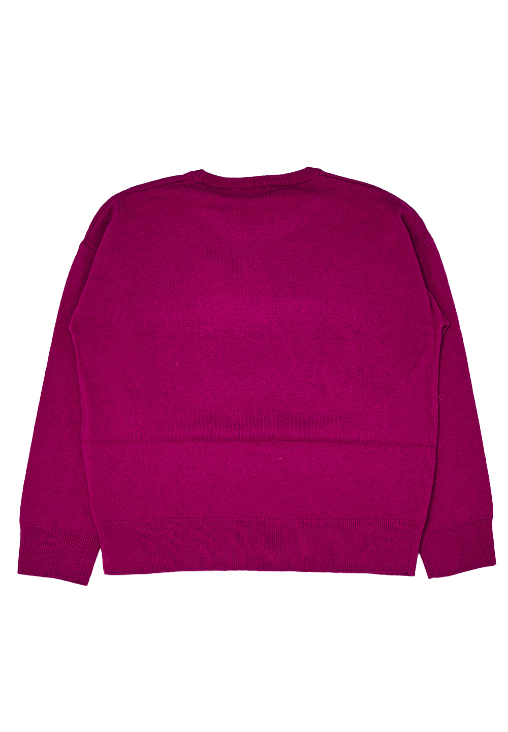 Fuchsia sweater for girls