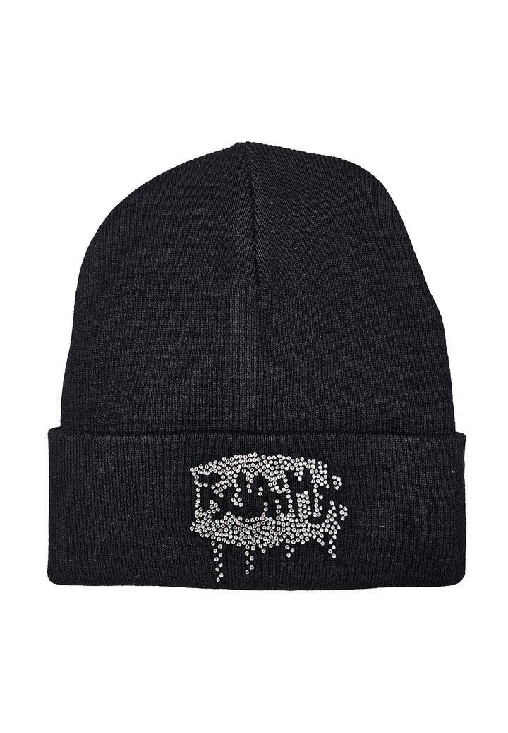 Cappello nero per bambina