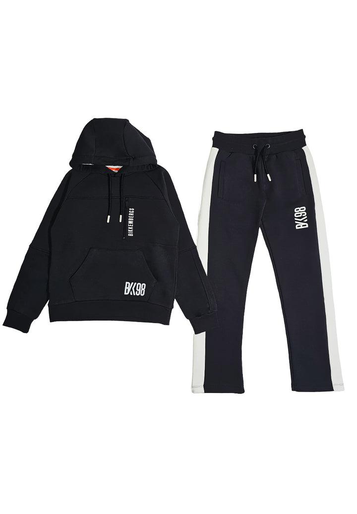 Completo felpa blu navy per bambino