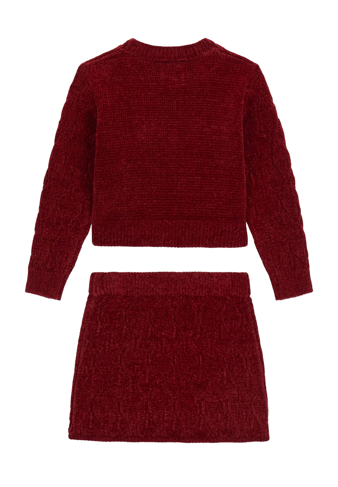 Completo rosso per bambina