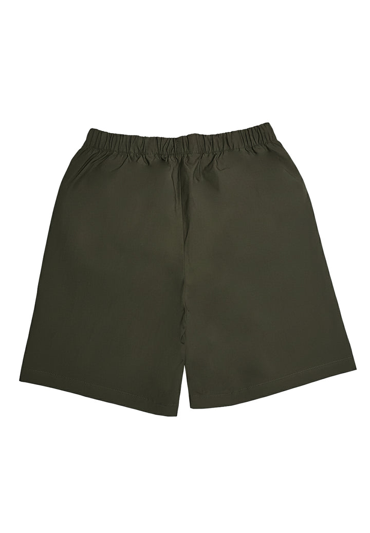 Bermuda verde militare per bambino