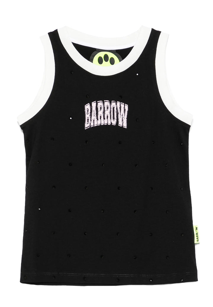 Canotta nera per bambina