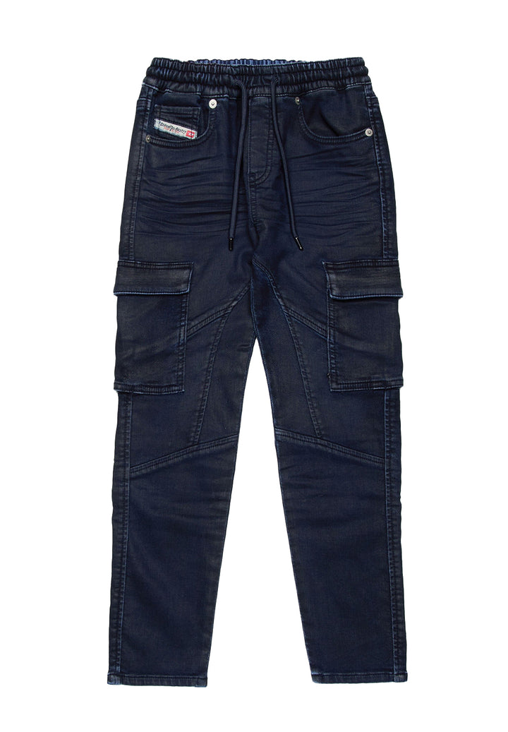 Jeans blu denim per bambino